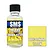 A 30ml bottle of Scale Modellers Supply Pearl Banana Yellow acrylic lacquer paint next to a yellow color swatch.
