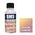 A 30ml bottle of SMS Pearl Pink Champagne acrylic lacquer paint next to a color swatch showing the pink-champagne pearl finish.
