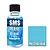 A 30ml bottle of SMS Pearl Ice Blue acrylic lacquer paint next to a square color swatch labeled PRL22 ICE BLUE.