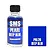 A 30ml bottle of Scale Modellers Supply Pearl Deep Blue acrylic lacquer paint next to a blue color swatch labeled PRL26 Deep Blue.