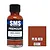 A 30ml bottle of Scale Modellers Supply Premium Red Oxide acrylic lacquer paint next to a red oxide color swatch.