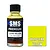 A 30ml bottle of SMS Premium Clear Yellow acrylic lacquer paint next to a yellow color swatch labeled PL21 CLEAR YELLOW.