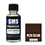 A 30ml bottle of Scale Modellers Supply Premium Clear Brown acrylic lacquer paint with a black cap and a color swatch square labeled PL24 CLEAR BROWN.