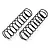 HPI Savage (Silver 89gF/mm) Shock Springs 2Pcs 86550
