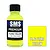A 30ml bottle of Scale Modellers Supply Premium Fluro Yellow acrylic lacquer paint next to a yellow color swatch labeled PL42 Fluro Yellow.