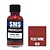A 30ml bottle of SMS Premium Wine Red acrylic lacquer paint next to a square color swatch labeled PL52 Wine Red.