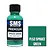 A 30ml bottle of SMS Premium Spruce Green acrylic lacquer paint next to a color swatch square labeled PL53 Spruce Green.