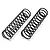 HPI Savage (White 159gF/mm) Shock Springs 2Pcs 86553