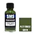 A 30ml bottle of SMS Premium Forest Green acrylic lacquer paint with a black cap and a label showing the product name and FS 34079 color code.