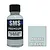 A 30ml bottle of SMS Premium Pale Blue Grey acrylic lacquer paint next to a color swatch square labeled PL89 Pale Blue Grey.