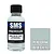 A 30ml bottle of SMS Premium Dark Blue Grey acrylic lacquer paint next to a square color swatch labeled PL90 Dark Blue Grey.