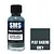 A 30ml bottle of Scale Modellers Supply Sasebo Grey acrylic lacquer paint with a black cap and a color swatch showing the grey tone.