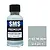 A 30ml bottle of Scale Modellers Supply Premium Medium Sea Grey acrylic lacquer paint with a black cap and a color swatch square next to it.
