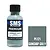 A 30ml bottle of SMS Premium Gunship Grey acrylic lacquer paint with a black cap, next to a grey colour swatch labeled PL121 Gunship Grey.