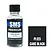 A 30ml bottle of Scale Modellers Supply Premium Carc Black acrylic lacquer paint with a black cap, shown next to a black color swatch labeled PL123.