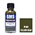A 30ml bottle of SMS Premium Yellow Olive acrylic lacquer paint next to a color swatch square labeled PL161 Yellow Olive.