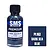 A 30ml bottle of Scale Modellers Supply Dark Sea Blue acrylic lacquer paint next to a color swatch square.