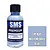 A 30ml bottle of SMS Premium Intermediate Blue acrylic lacquer paint next to a color swatch square labeled PL164 Intermediate Blue.