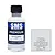A 30ml bottle of SMS Premium Lichtgrau RLM63 acrylic lacquer paint with a black cap, next to a grey colour swatch square.
