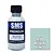 A 30ml bottle of SMS Premium Hellblau RLM78 acrylic lacquer paint next to a color swatch square, set against a white background.