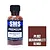 A 30ml bottle of Scale Modellers Supply Premium Braunviolett RLM81 acrylic lacquer paint next to a brown color swatch.