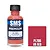 A 30ml bottle of Scale Modellers Supply Premium VR Red acrylic lacquer paint next to a red color swatch labeled PL206 VR RED.