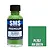 A 30ml bottle of Scale Modellers Supply AN Green acrylic lacquer paint with a black cap, next to a green color swatch labeled PL207 AN Green.