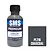 A 30ml bottle of SMS Premium Charcoal acrylic lacquer paint with a black cap, next to a charcoal grey color swatch labeled PL216 Charcoal.