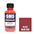 A 30ml bottle of Scale Modellers Supply RAAF Red acrylic lacquer paint next to a red color swatch labeled PL217 RAAF RED.