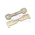 GPM Stainless Steel Front Lower Bulkhead Tie Bars 2Pcs SLE008-OC