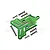 GPM Green Aluminium Front Skid Plate SLE331F-G