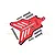 GPM Red Aluminium Rear Skid Plate SLE331R-R