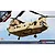 Academy 1/144 CH-47D/F/J/HC.Mk.1 "4 Nations" Chinook Helicopter Scaled Plastic Model Kit 12624