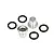 HPI Baja 5B/5SC/5T M4x6mm Differential Screw Caps 2Pcs 86676