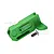 A green anodized aluminium centre gearbox mount by GPM Racing with a single flat-head screw, shown against a white background.