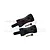 GPM Hardened Steel +20mm Wheel Hex Extenders 2Pcs RK010F/R+20M-BK