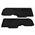 Two black RPM rear suspension arm mud guards for ARRMA 6S RC vehicles, shown against a white background.