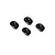 XRAY X4 Aluminium Caster Bushing Front 5° / Rear 2.5° - 3 Dot 4Pcs 302312