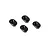 XRAY X4 Aluminium Caster Bushing Front 3° / Rear 0.5° - 1 Dot 4Pcs 302310