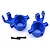 Traxxas Maxx Blue Aluminium Steering Blocks 2Pcs 8937X