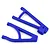 Traxxas E-Revo 2.0 Blue Heavy-Duty Rear Left Suspension Arm 2Pcs 8634X