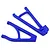 Traxxas E-Revo 2.0 Blue Heavy-Duty Rear Right Suspension Arm 2Pcs 8633X