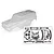 Traxxas TRX-4 2021 Ford Bronco Clear Unpainted Body Shell w/ Decals 9211