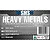 Scale Modellers Supply Heavy Metals Airbrush Paint Set 4Pcs SET03
