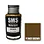 A 30ml bottle of Scale Modellers Supply Brown oil-based weathering wash with a silver screw cap, next to a brown color swatch labeled PLW01 BROWN.