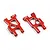 Yeah Racing Kyosho Mini-Z Red Aluminium Rear Suspension Arm 2Pcs KYMB-002RD