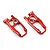 Yeah Racing Kyosho Mini-Z Red Aluminium Front Suspension Arms 2Pcs KYMB-001RD
