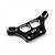 Yeah Racing Kyosho Mini-Z Black Aluminium Front Damper Tower 1Pc KYMB-003BK