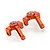 HSP RC4/Kulak Orange Aluminium Steering Hubs 2Pcs 680002D