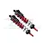 GPM Red Aluminium Sledge Rear Piggyback Shock 143mm SLE143R/L-R-BK